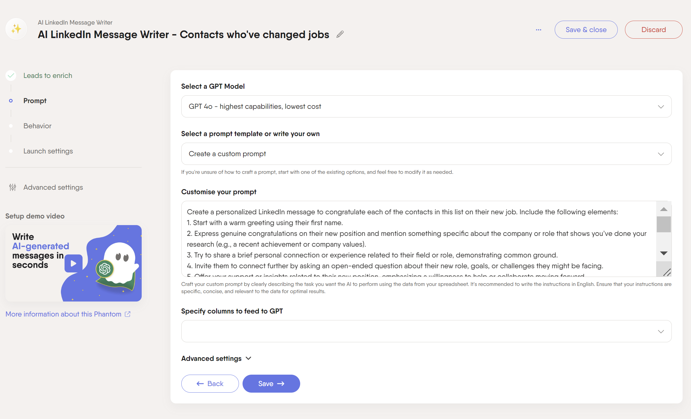 ai-linkedin-message-writer-phantom-prompt-new-jobs