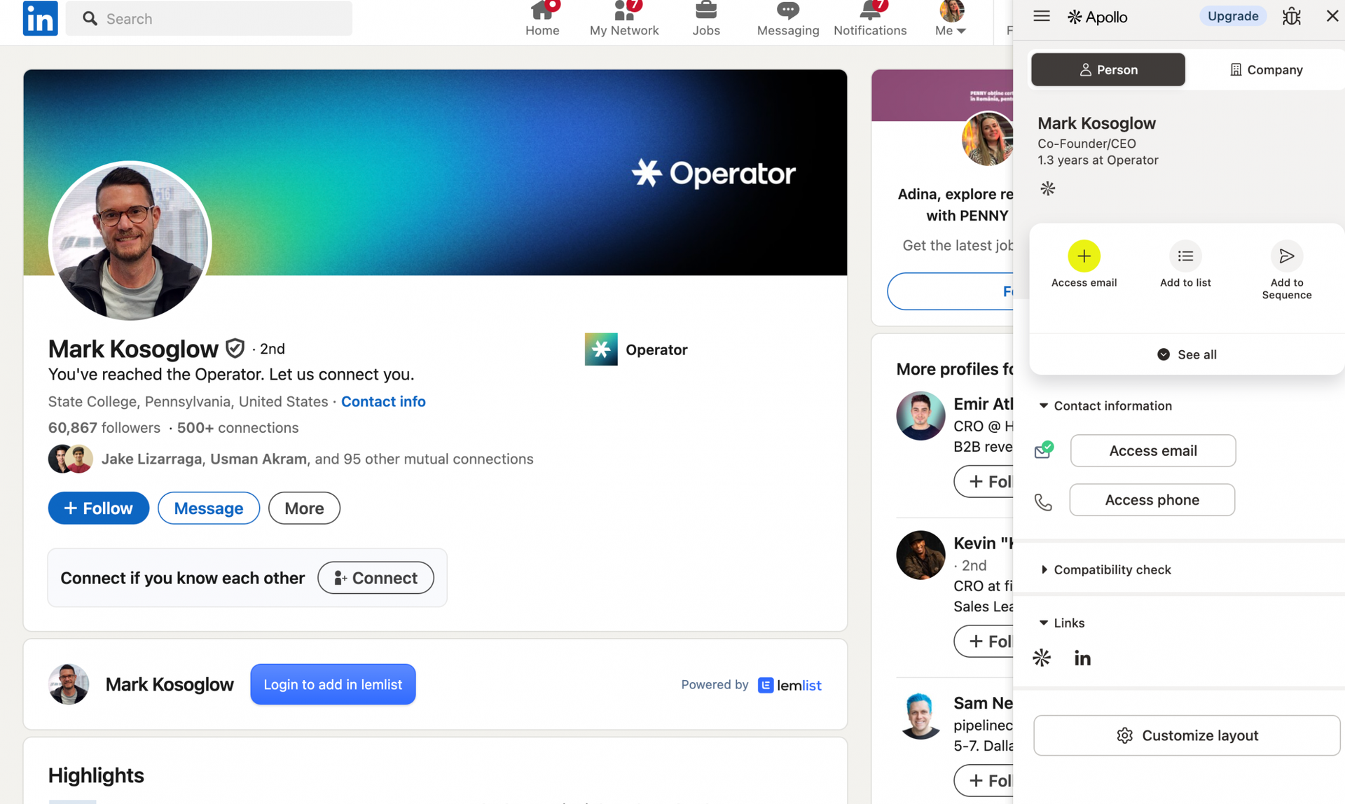 apollo chrome extension