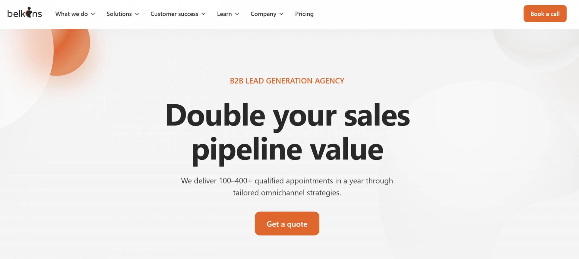 belkins-agency-website