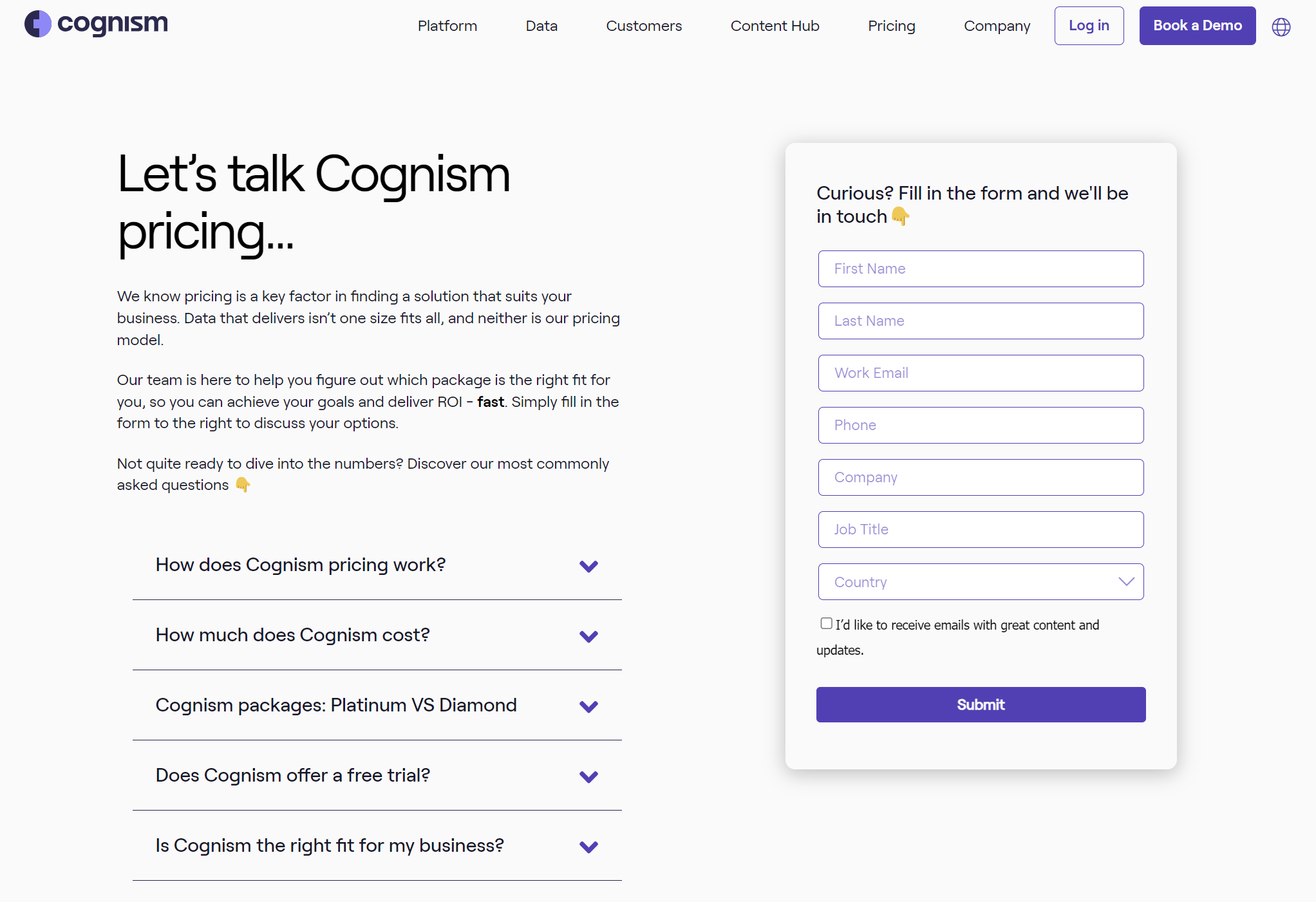 cognism-pricing