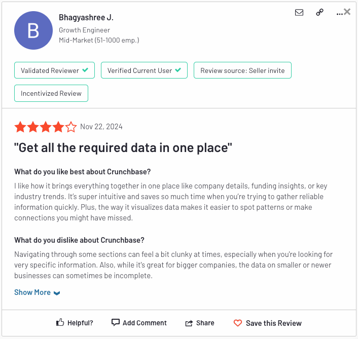 crunchbase-reviews-G2-get-all-the-required-data-in-one-place