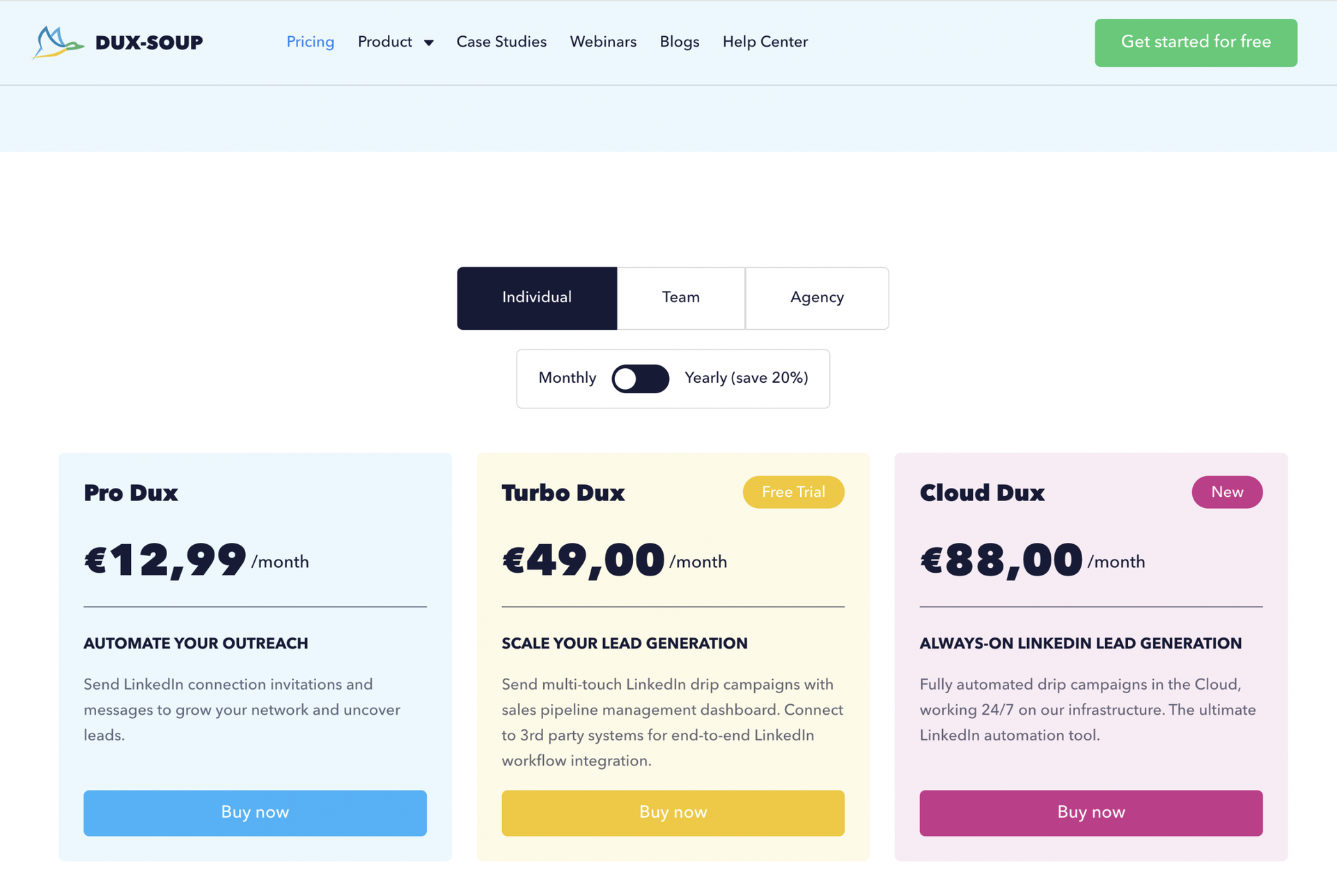 dux-sup-pricing