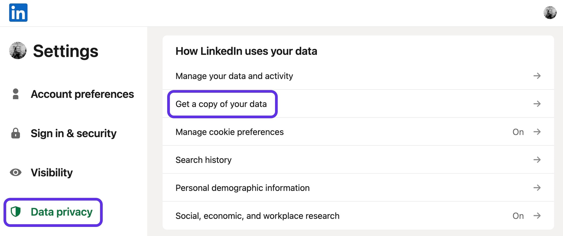 extract emails from your linkedin connections
