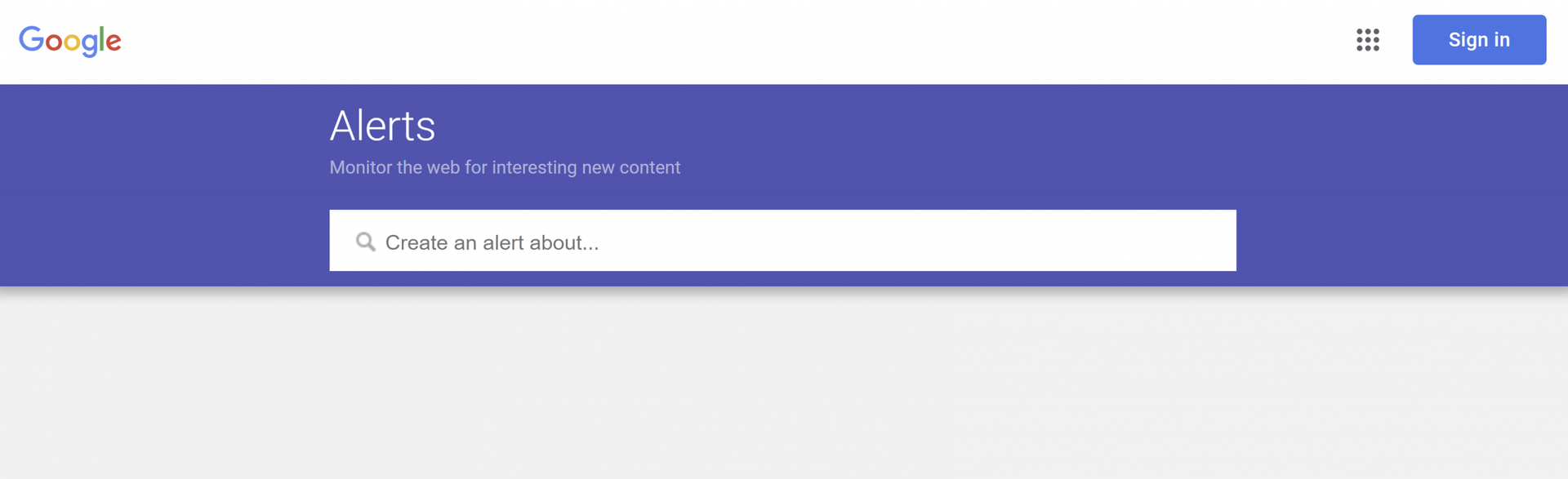 googlealerts-website