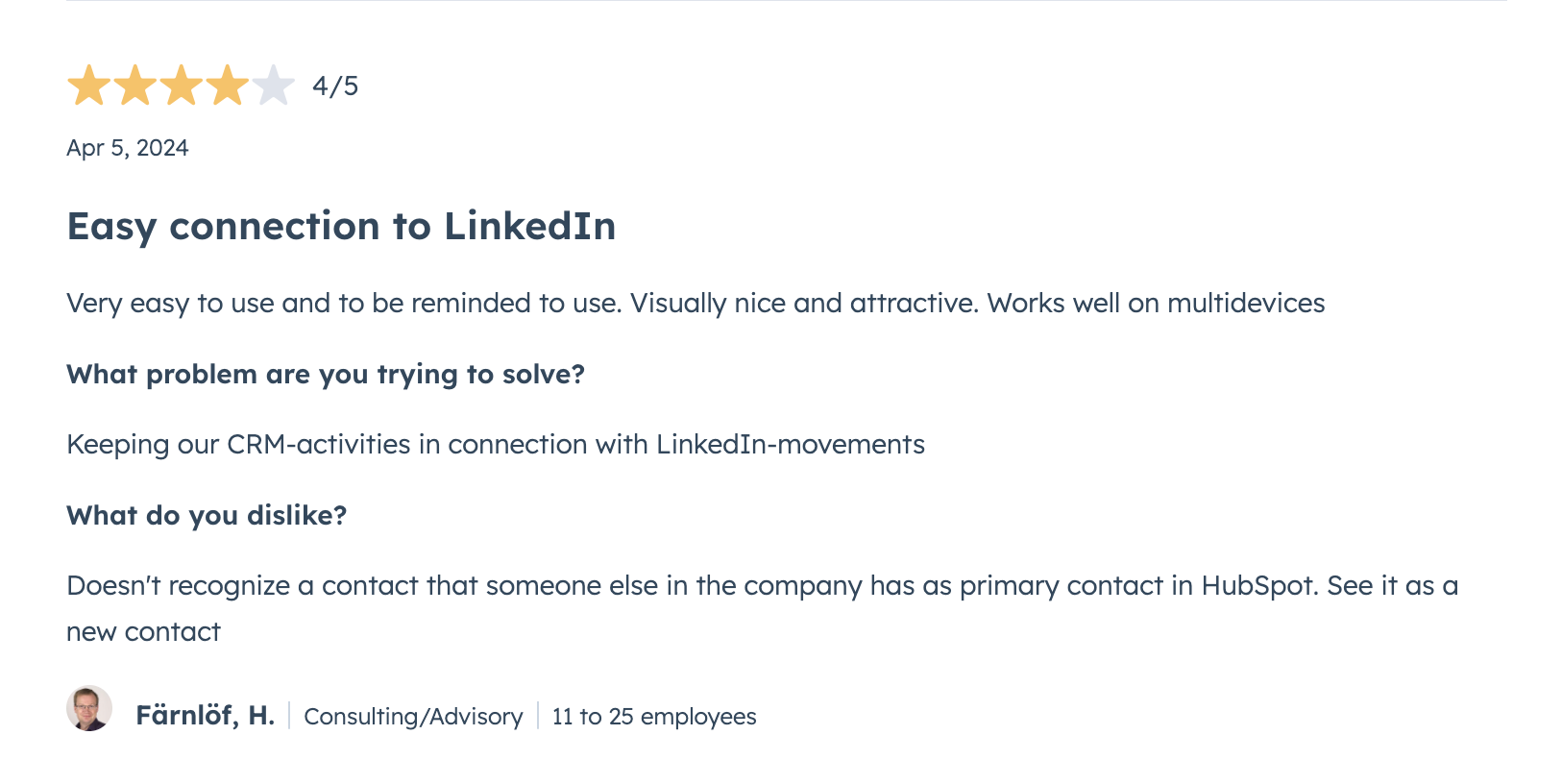 hubspot-linkedin-data-sync-reviews-doesn't-recognize-a-contact-that-someone-else-in-the-company-has-as-primary-contact-in-hubspot
