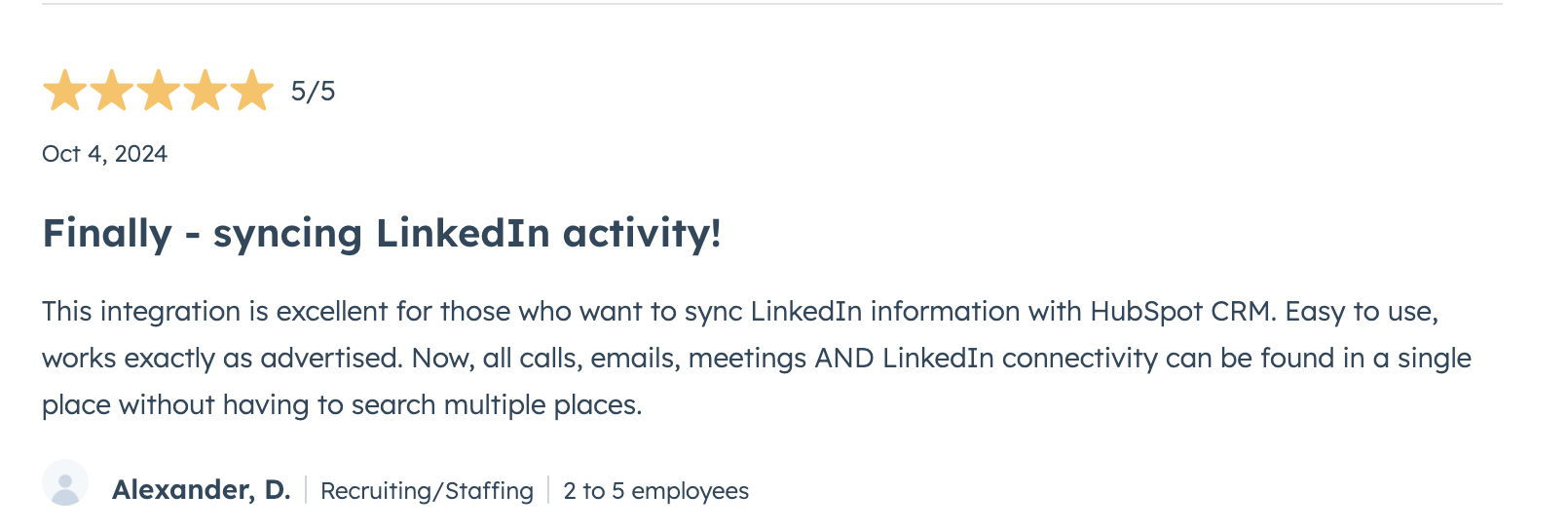 hubspot-linkedin-data-sync-reviews-finally-syncing-linkedin-activity