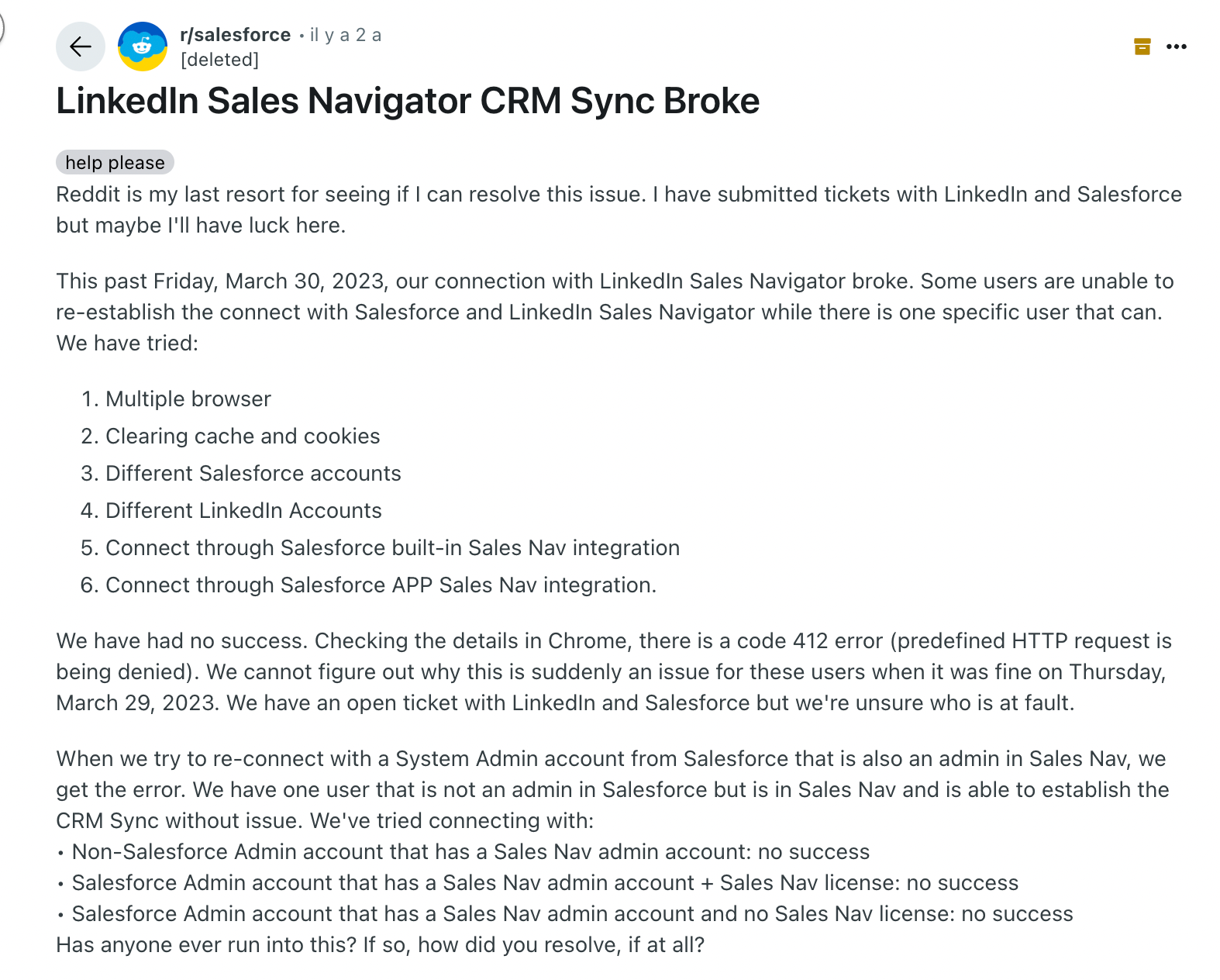hubspot-linkedin-sales-navigator-integration-reviews-reddit-linkedin-sales-navigator-crm-sync-broke
