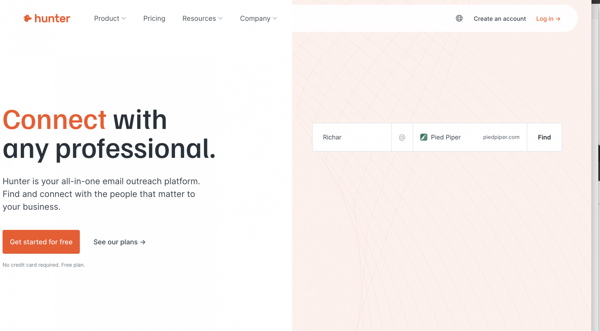 hunter-website