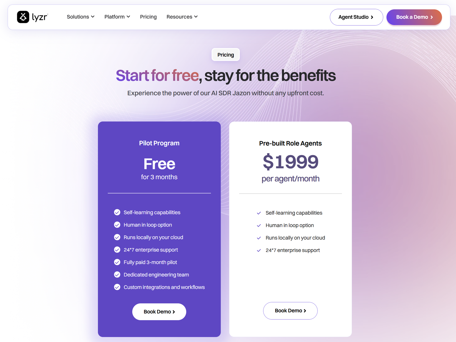 jazon-by-lyzr-pricing