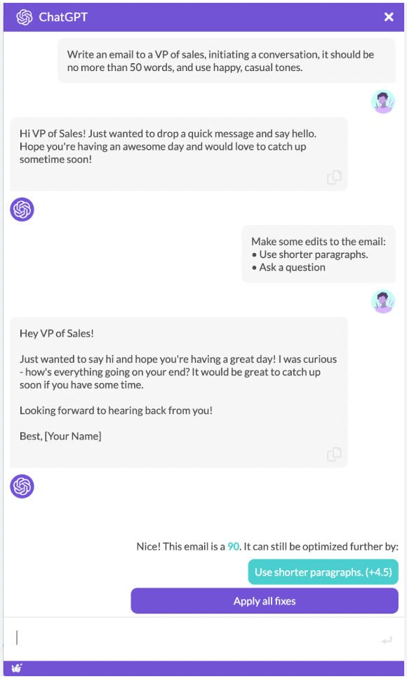 lavender-product-chat-create-an-email-for-initial-sales-outreach