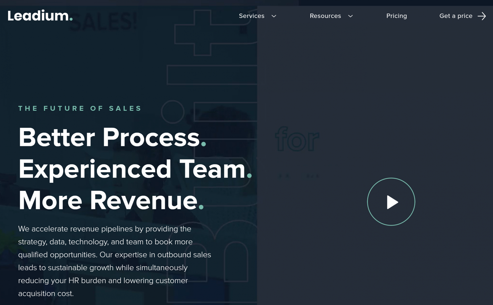 leadium-agency-website