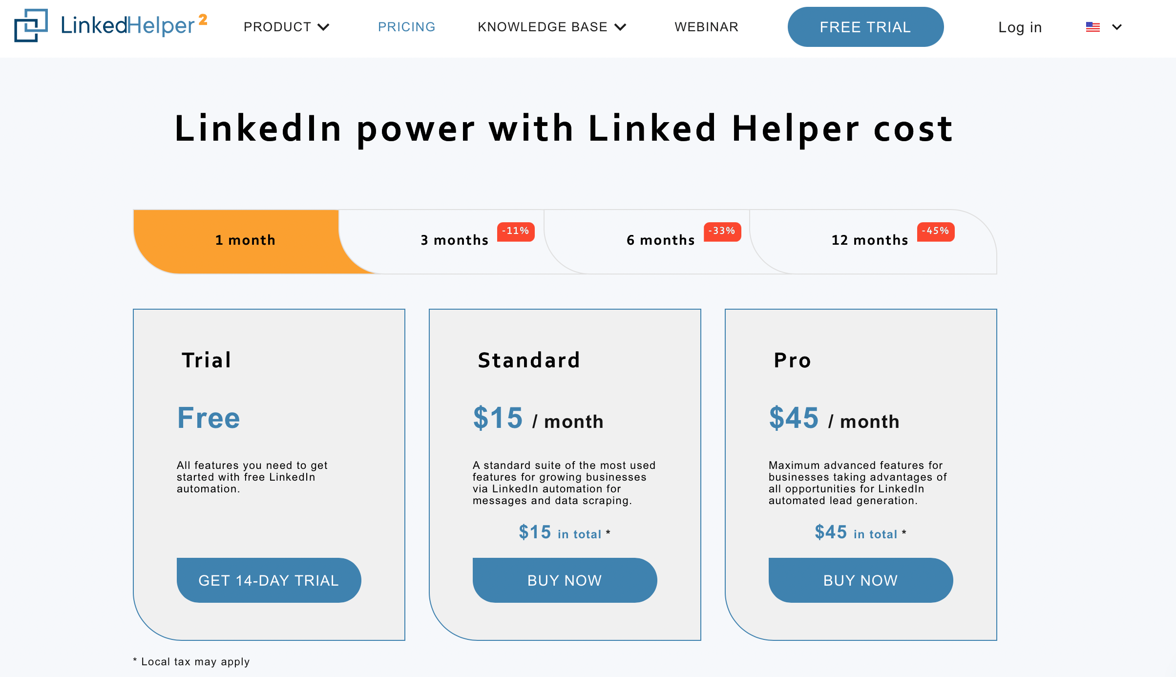 linked-helper-pricing