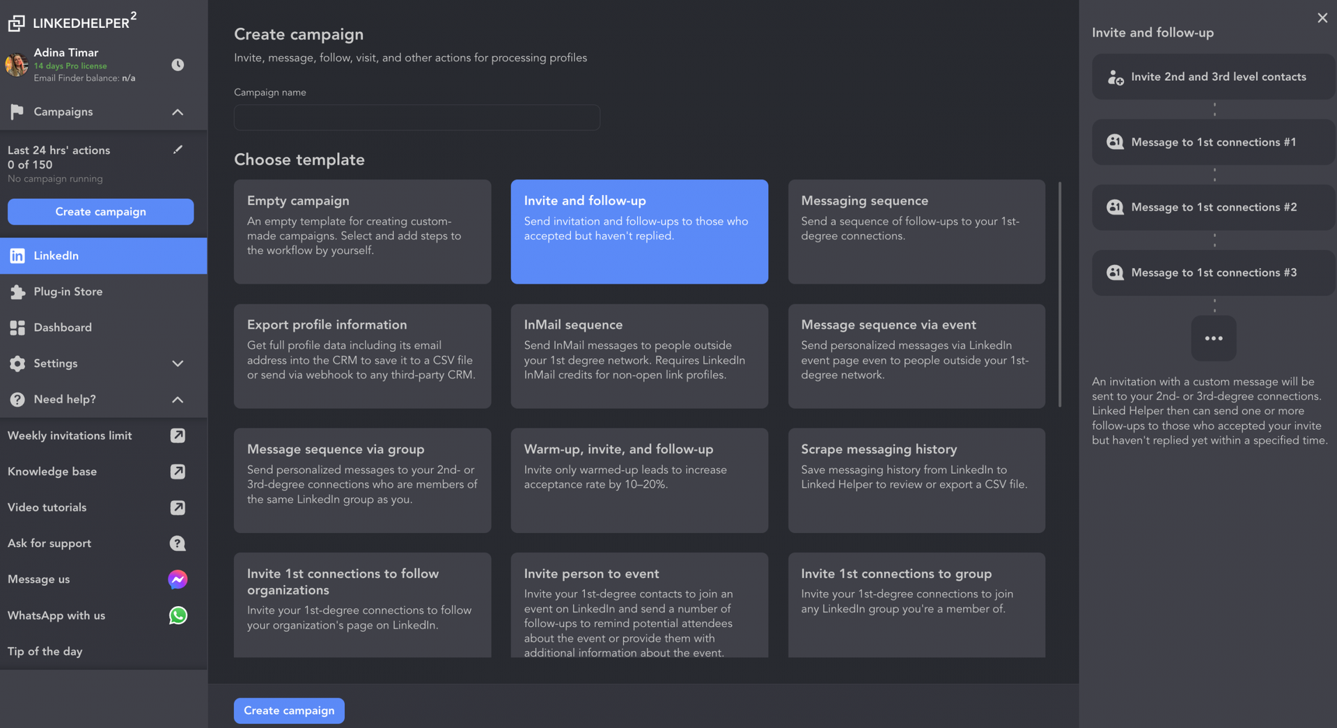 linked-helper-templates