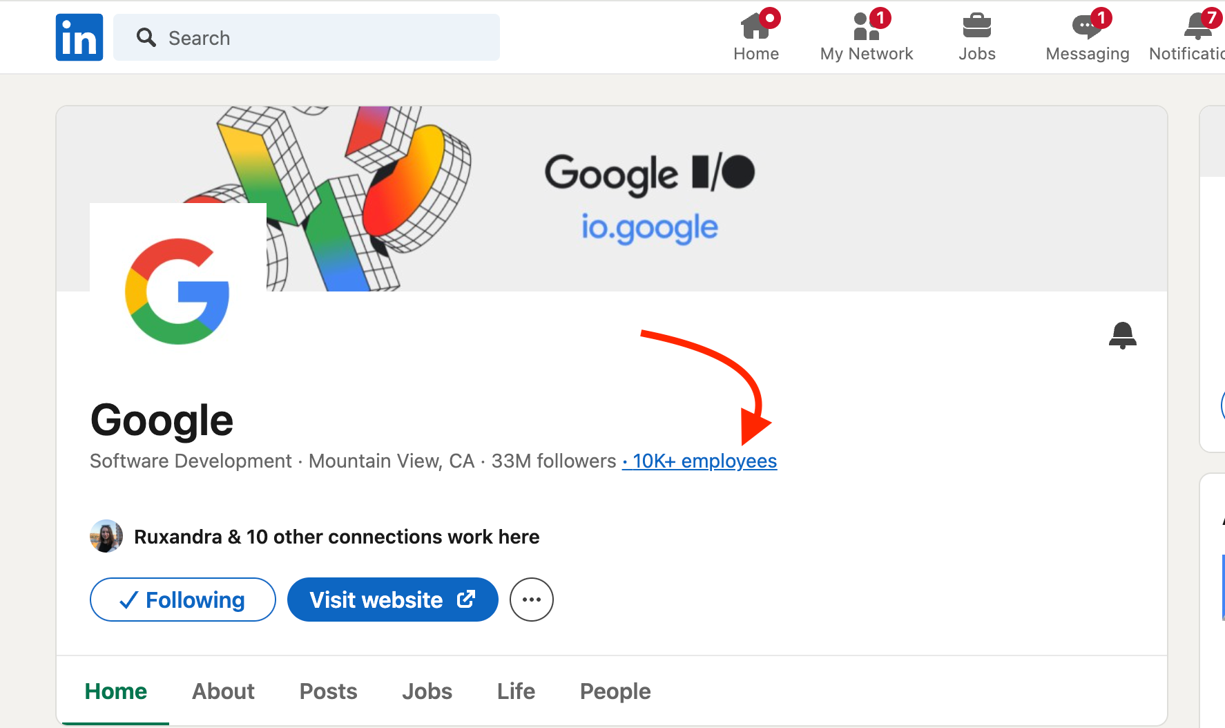 linkedin-company-page-employee