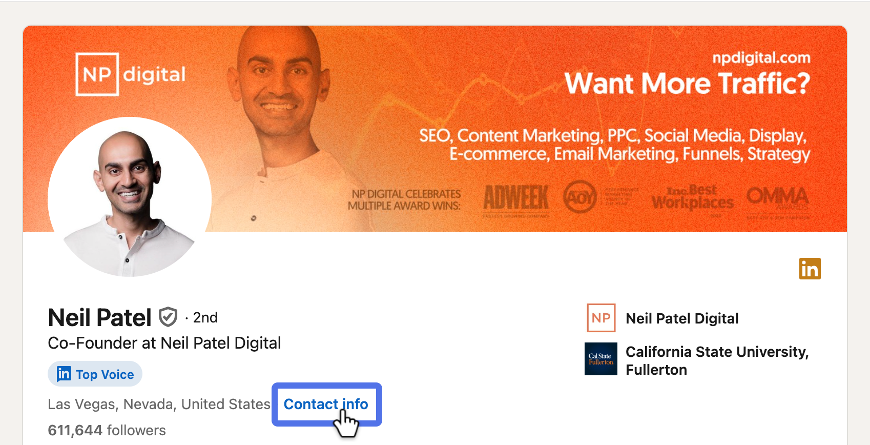 linkedin-contact-info