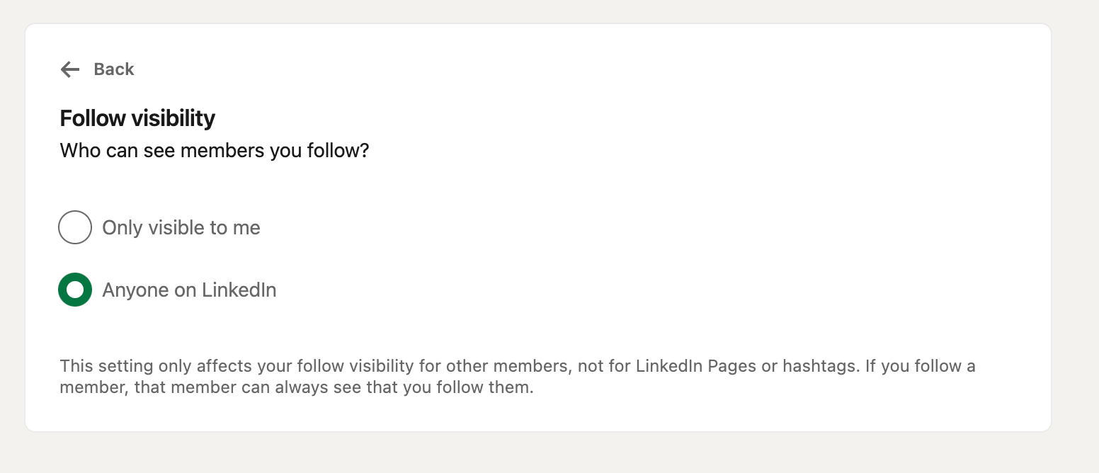 linkedin-follow-visibility