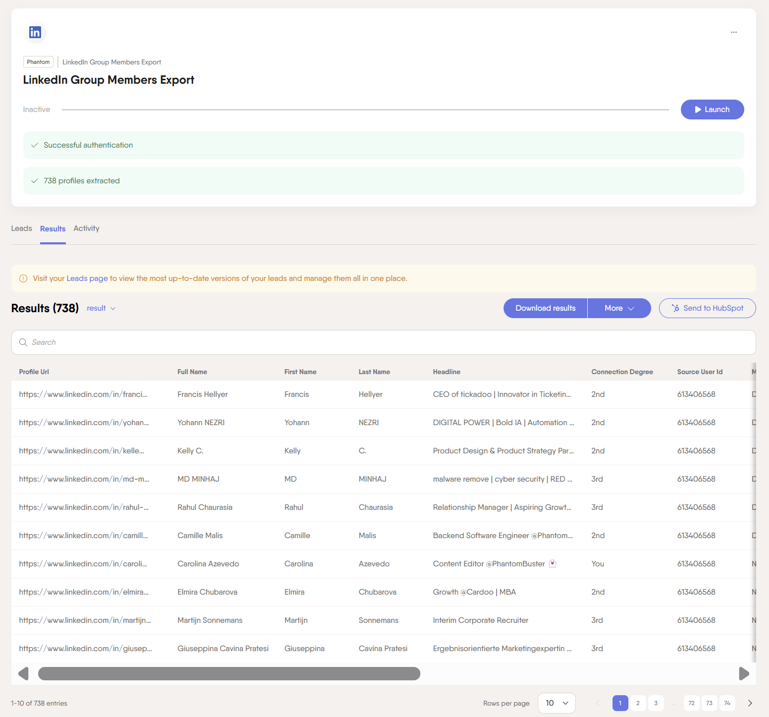 linkedin-group-members-export-phantom-results
