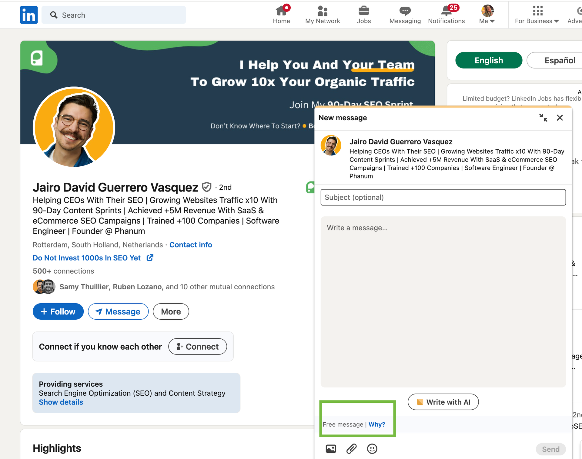 linkedin-open-profile-example