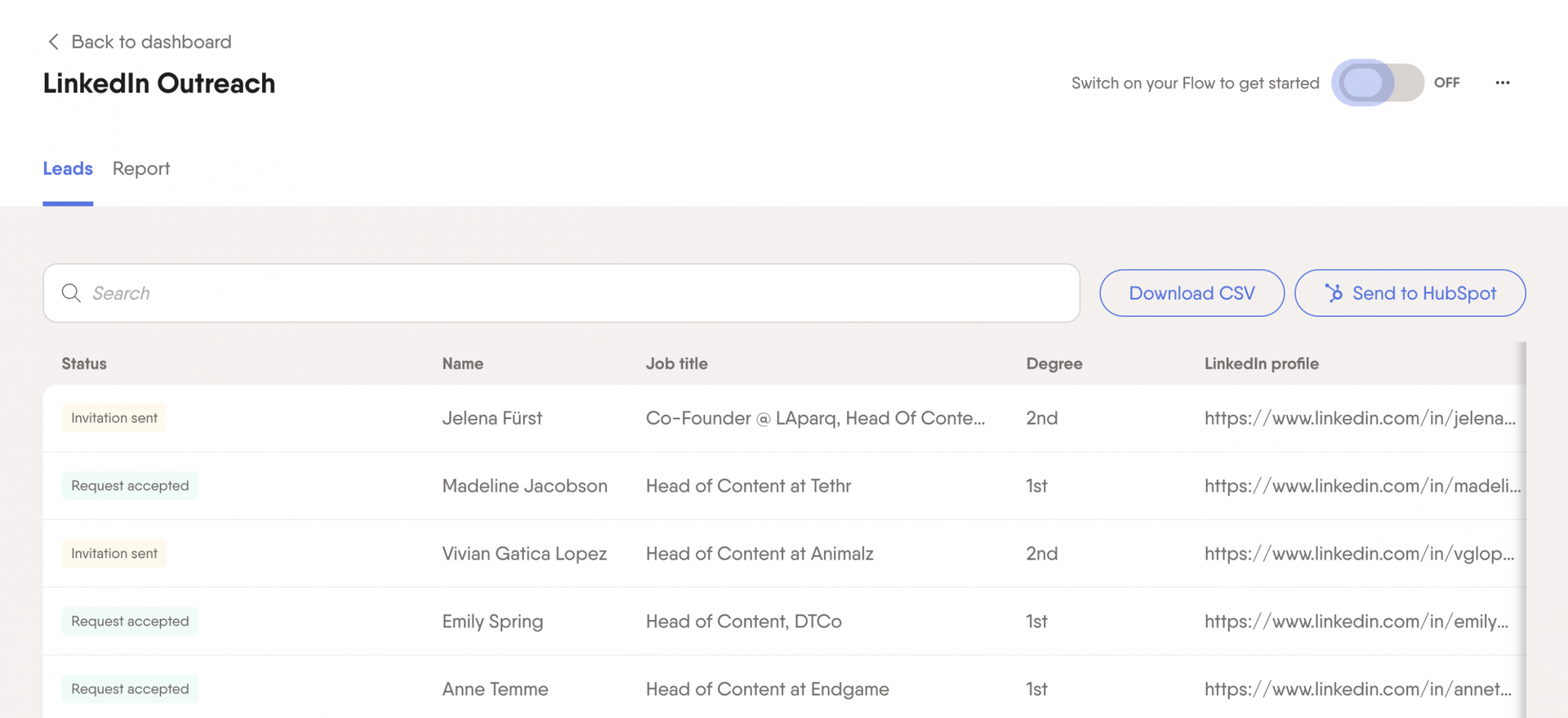 linkedin-outreach-phantom-results-hubspot-flow