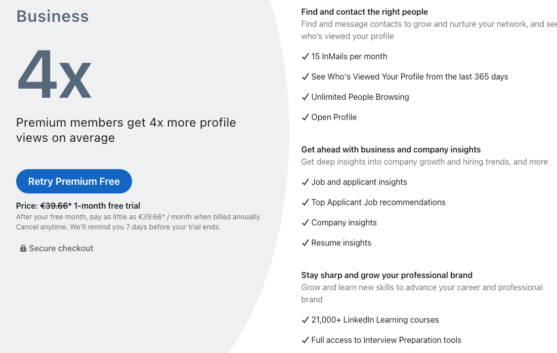 LinkedIn Account Types: Free vs Premium vs Sales Navigator Comparison ...