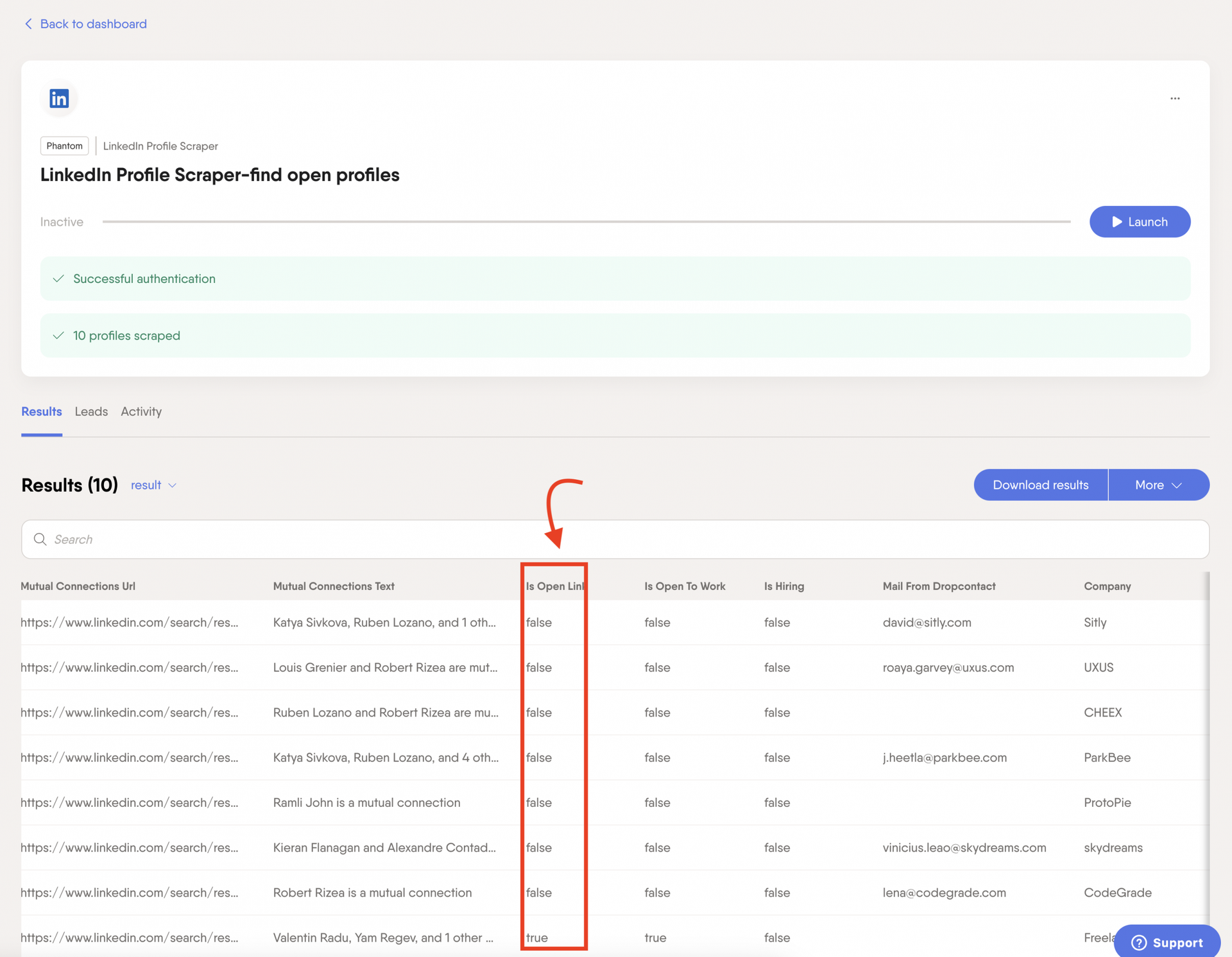 linkedin-profile-scraper-open-profile