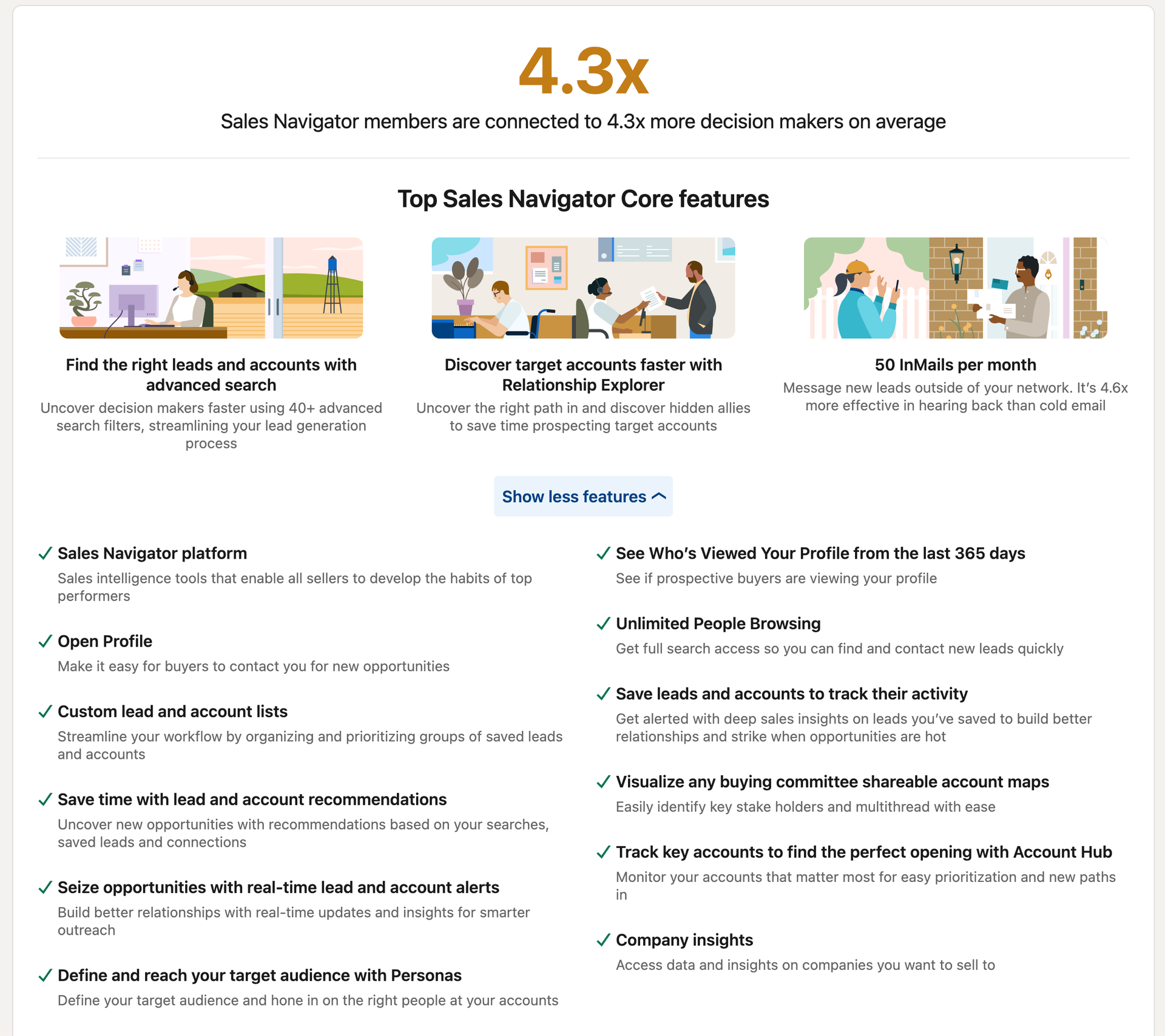 linkedin-sales-navigator-core-plan-features