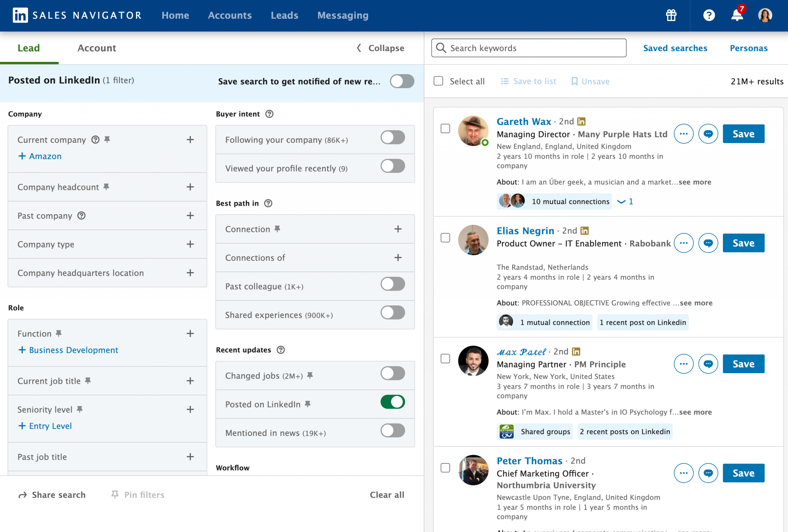 linkedin-sales-navigator-search-options