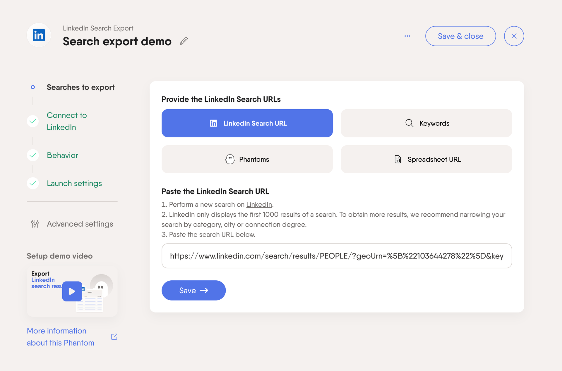 linkedin-search-export-phantom