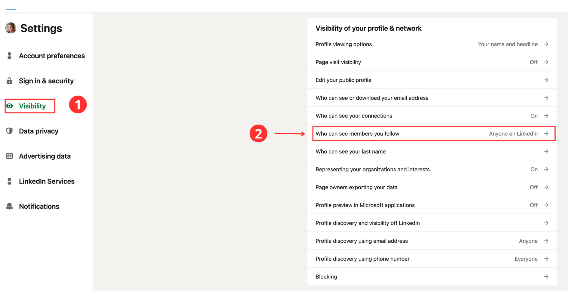linkedin-visibility