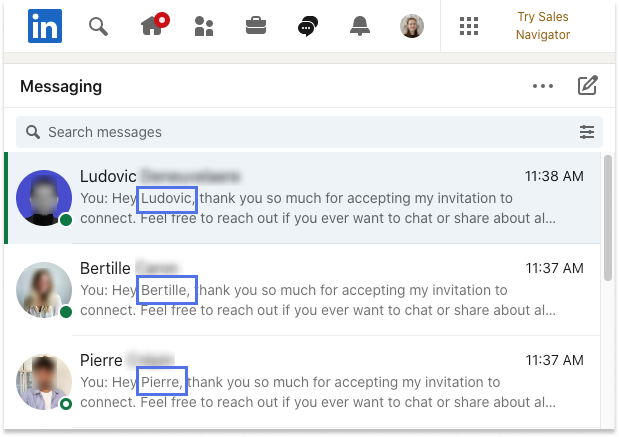 message-example-results-linkedin