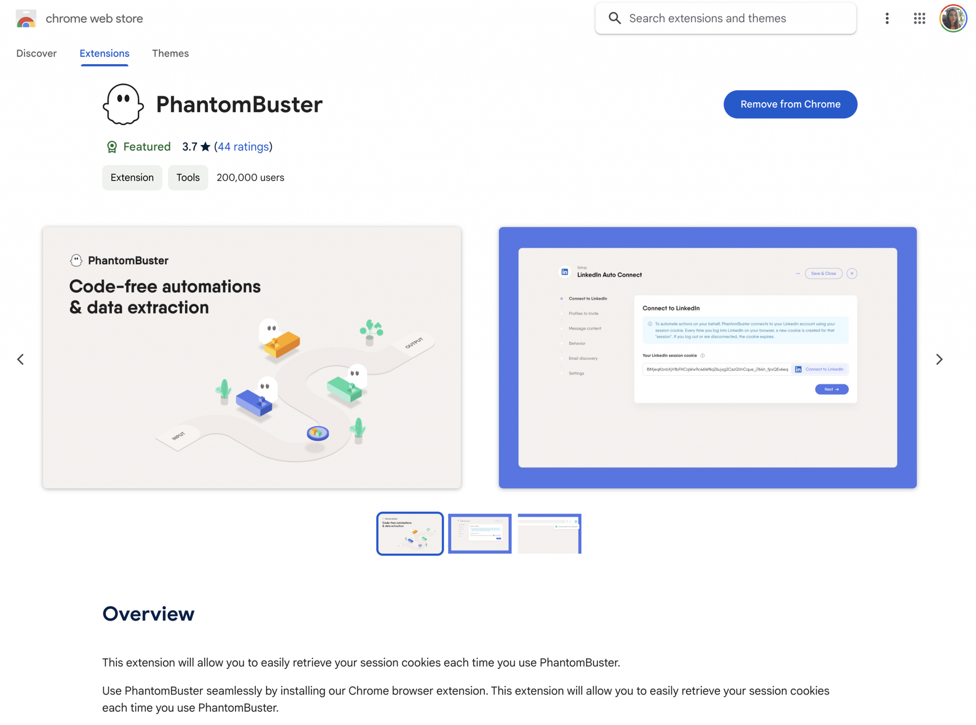 phantombuster-chrome-extension