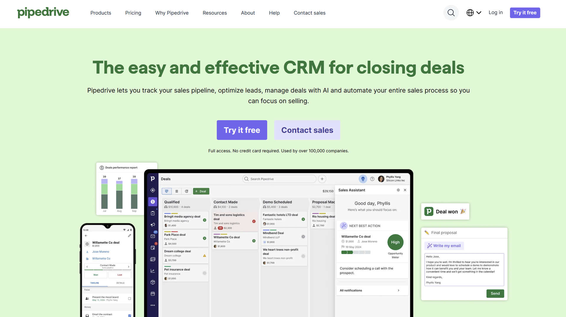 pipedrive-website
