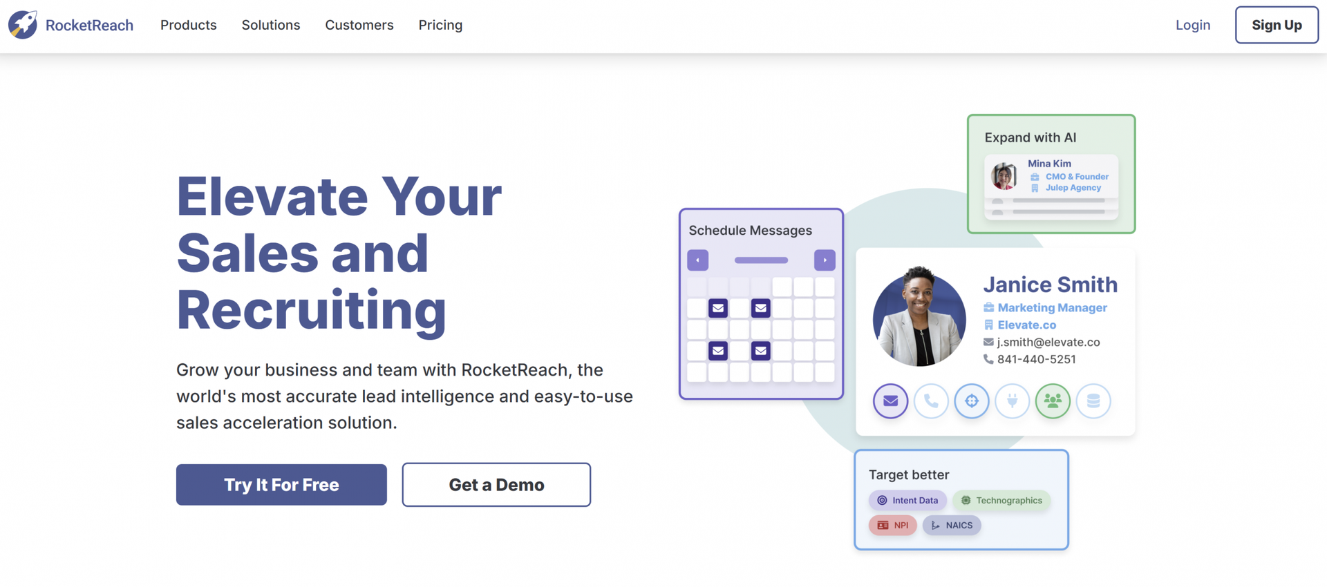 rocketreach-website