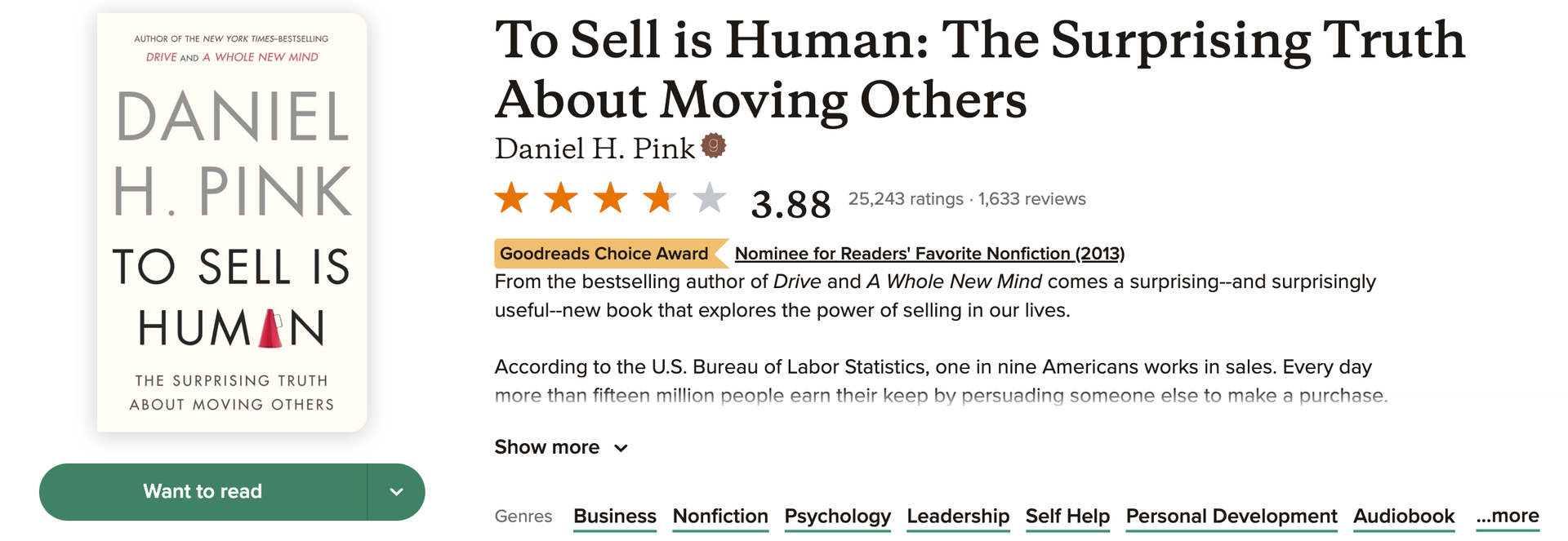 sales-resources-book-to-sell-is-human