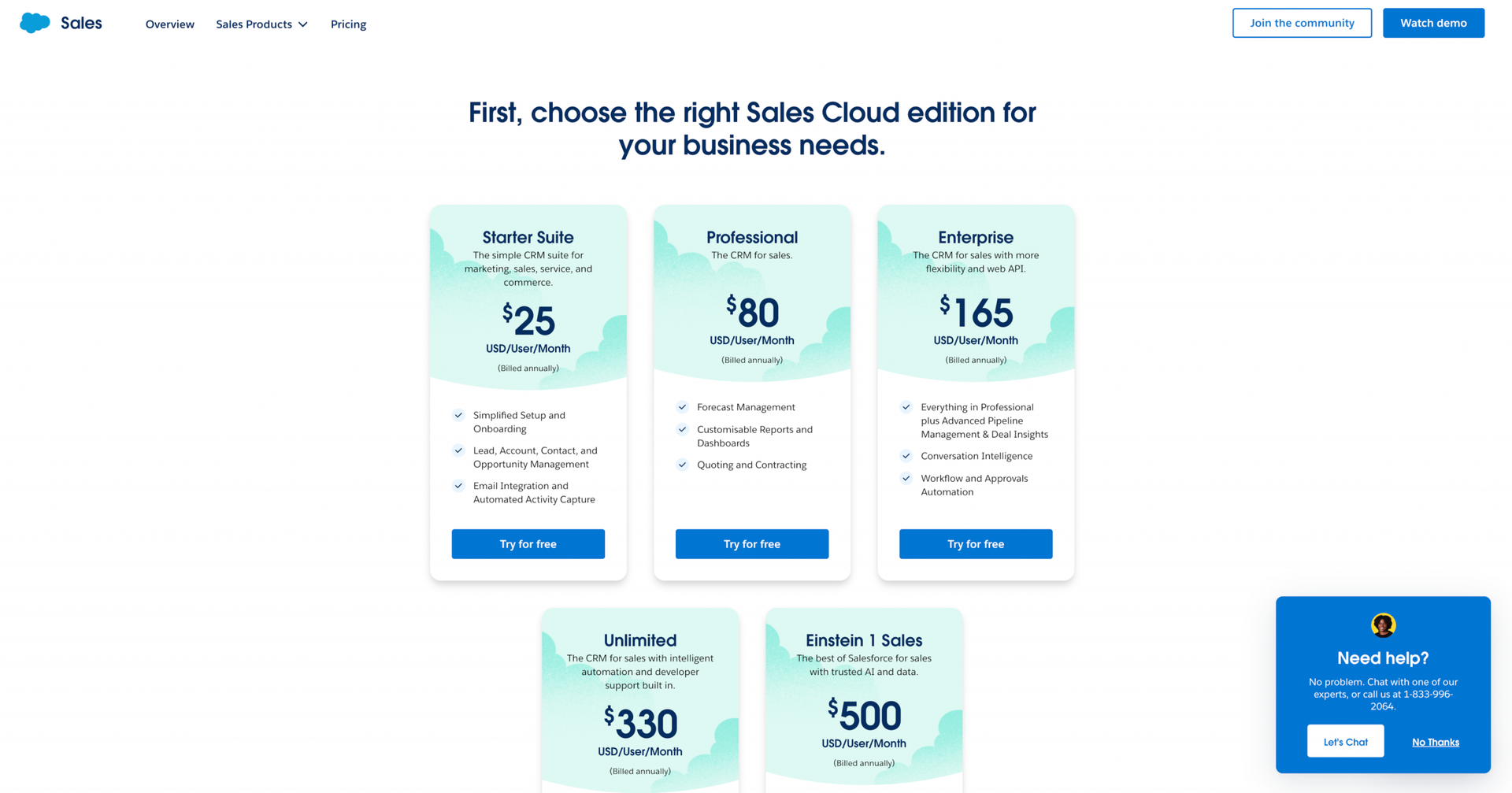 salesforce-einstein-pricing