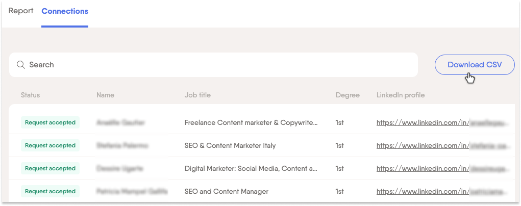 search-to-lead-connection-request-results