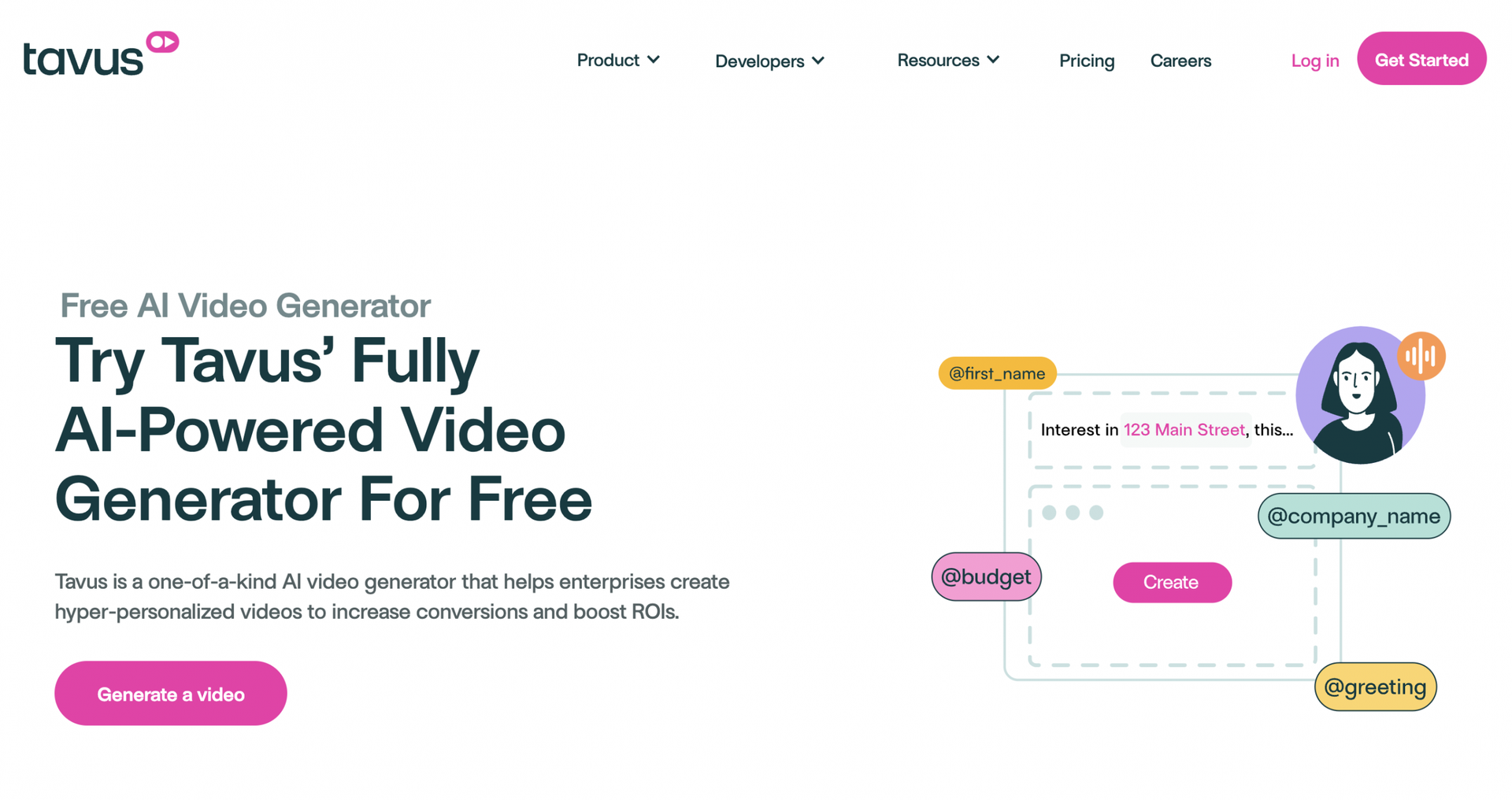 tavus-website