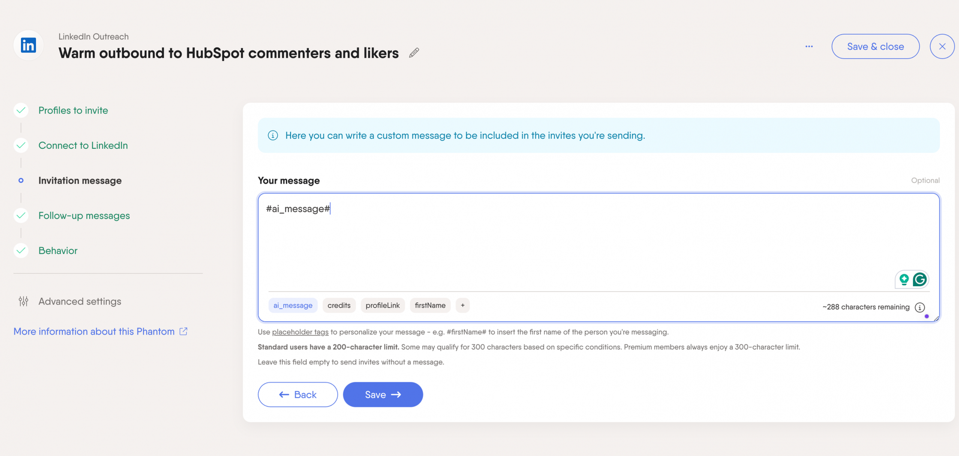 warm-outbound-hubspot-commenters-likers-ai-message-placeholder