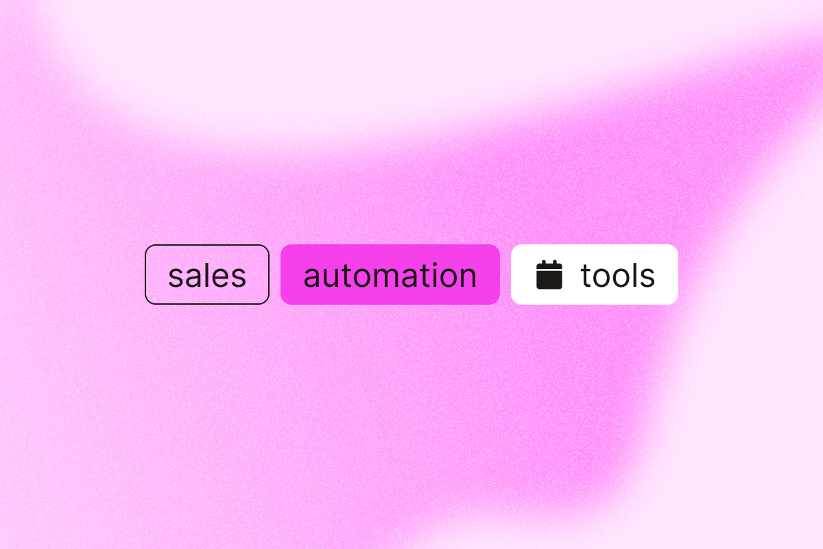 Image that represents the automation sales tools
