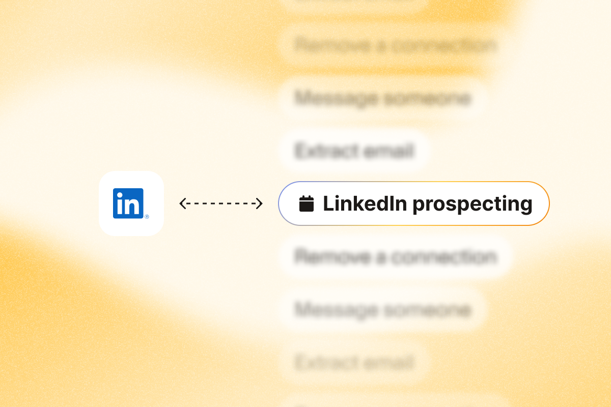 LinkedIn prospecting with PhantomBuster