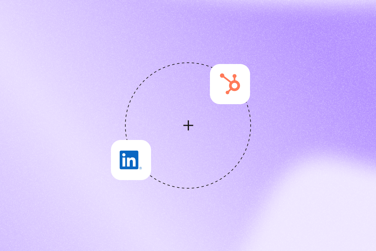 Image that shows how to fix manual CRM updates from LinkedIn to HubSpot