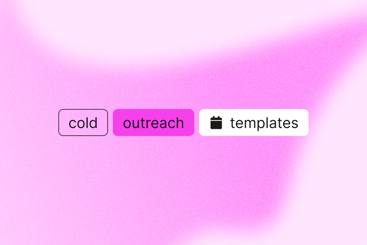 Image that describes why your cold outreach templates are failing