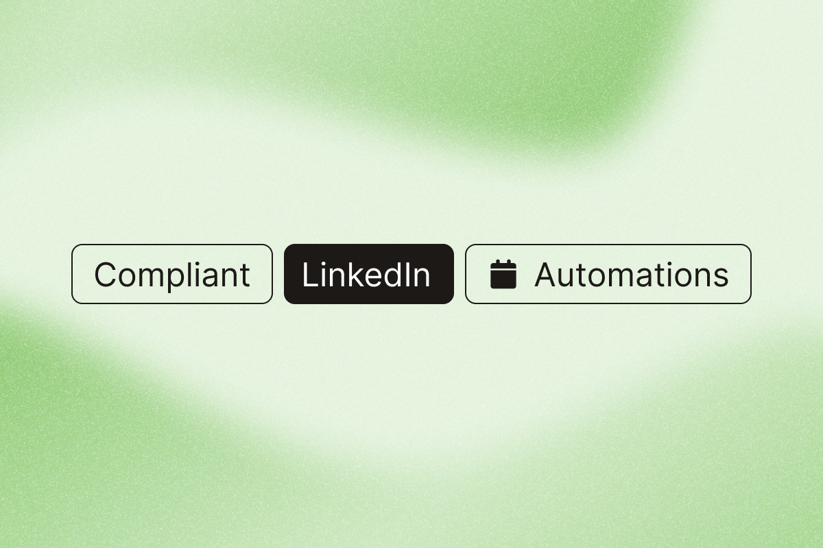 Image that explains how to design compliant linkedin automations