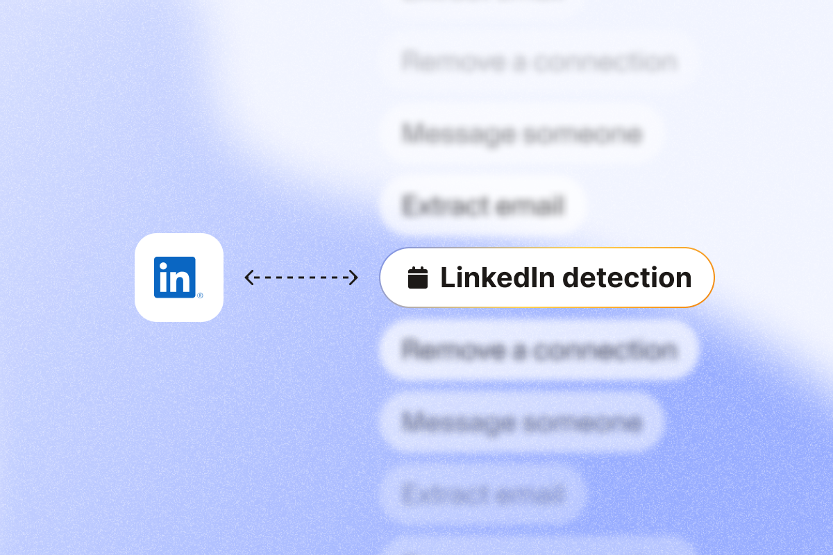 Image that explains linkedin detection model for sales teams