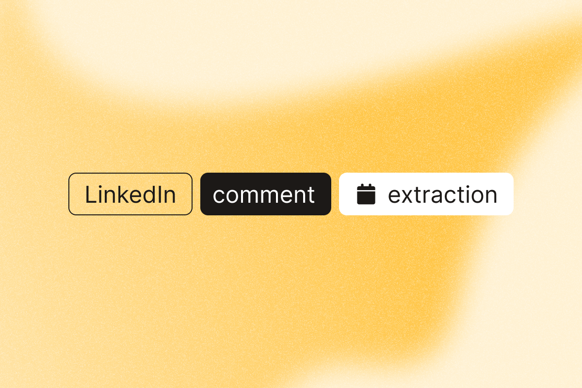 Image that explains if linkedin comment extraction is considered scraping