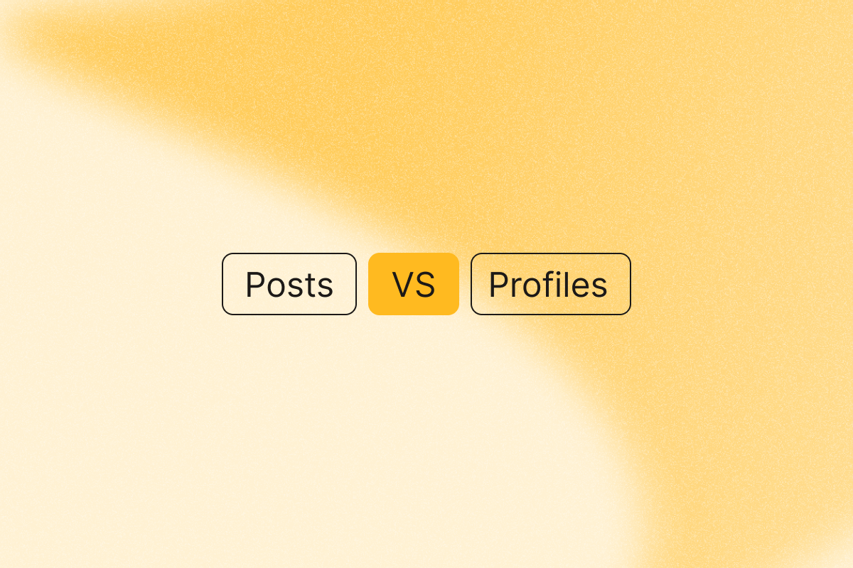 Image that questions if scraping linkedin posts is safer than scraping profiles