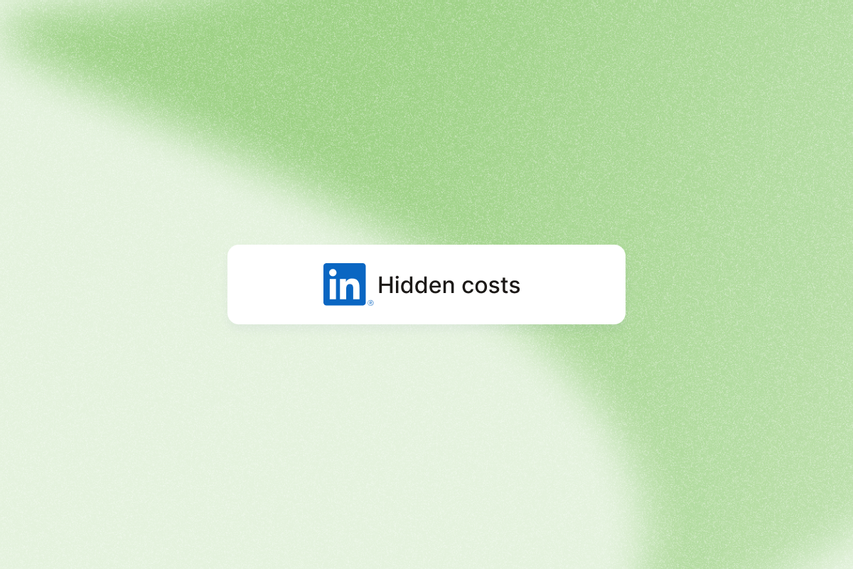 Image that describes what are the hidden costs of cheap linkedin automation tools