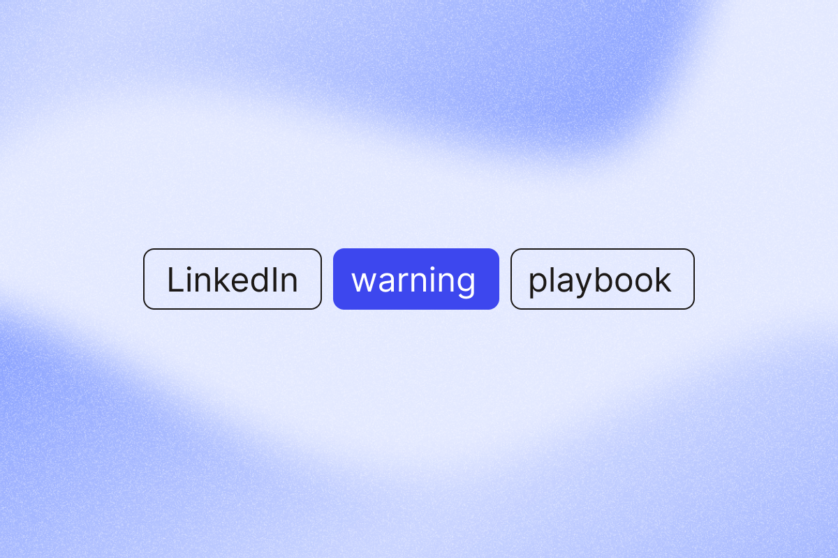 Image that explains what to do after receiving a linkedin warning