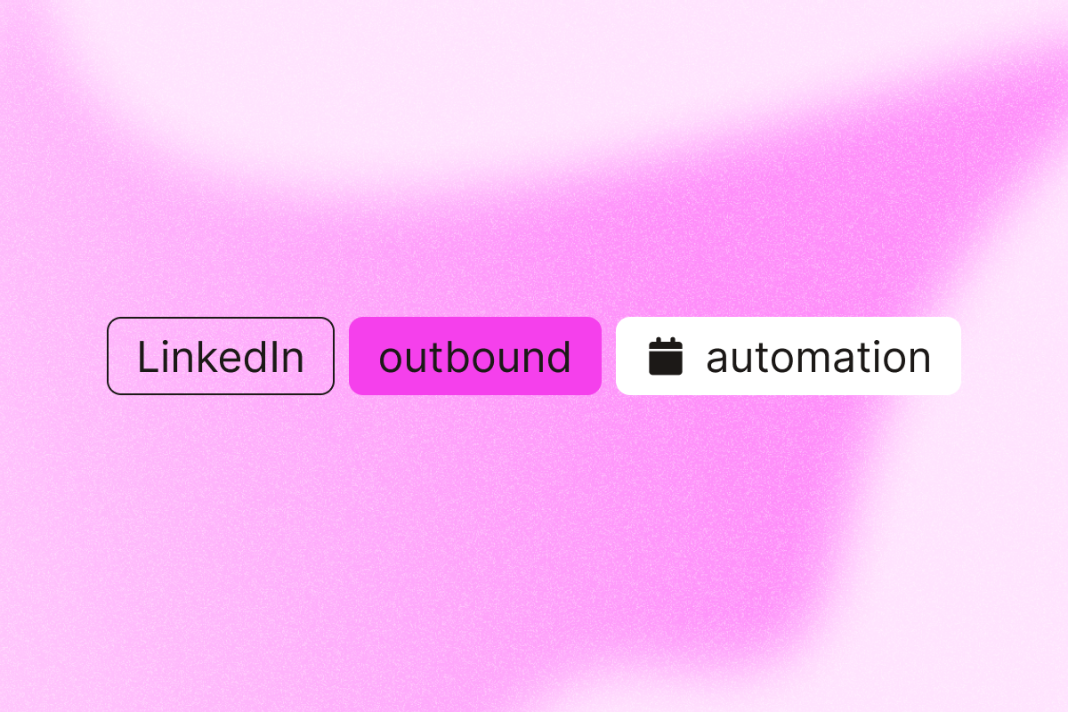 Image that explains why long-term compounding beats max volume in Linkedin outbound automation