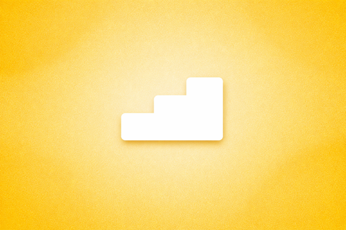 Colorful graphic showing a laptop with a lead generation dashboard and data analytics, highlighting PhantomBuster's features